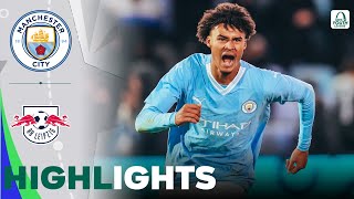 Man City vs Leipzig  Highlights  UEFA Youth League 28112023 [upl. by Anagrom435]