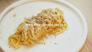 How to make quotCacio e Pepequot  Rimessa Roscioli Rome Recipe [upl. by Barbi800]