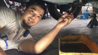 Cara check minyak gearbox auto Nissan Almera [upl. by Nolyarg]