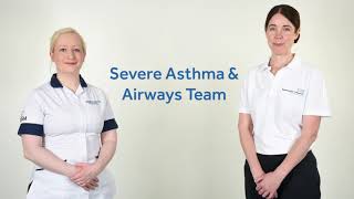 Asthma and Airways Airway Clearance Technique demonstration – Respiratory Physiotherapy [upl. by Annawad399]