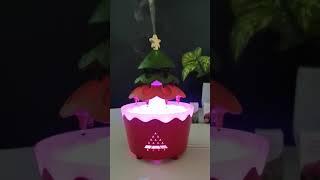 Christmas Tree Humidifier Aroma Diffuser Household Electric Power Essential Oil Diffuser shorts [upl. by Nagorb]