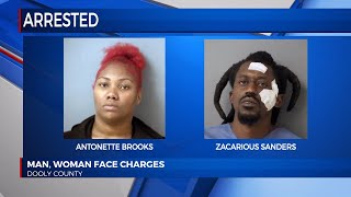 Dooly County arrests 2 after attempted contraband drop [upl. by Adnawt]