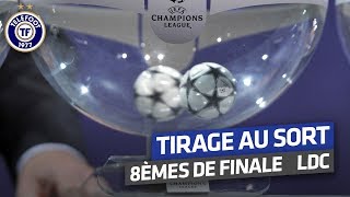 Ligue des champions  Revivez le tirage au sort des 8e de finale [upl. by Sixela]