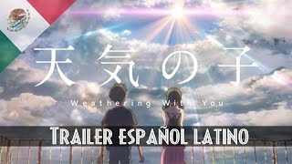 Tenki No Ko  Weathering With You Trailer Español Latino HD [upl. by Auqinet]