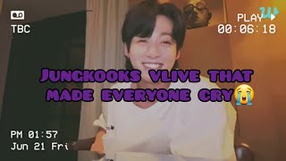 Why he is too delusional🥺🤧  Jungkook vlive jungkook jungkookvlive jk [upl. by Afrikah]