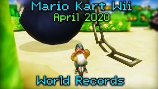 Mario Kart Wii  World Record Review  April 2020 [upl. by Mcspadden747]