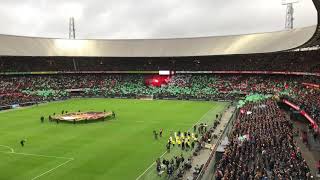 Opkomst FeyenoordPSV [upl. by Hadihsar]