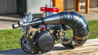 Incredible Two Stroke Engine Build [upl. by Aileno389]