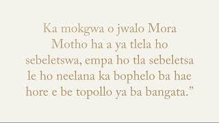 Jesu tsela le nnete le bophelo Sotho Sesotho [upl. by Loziram]