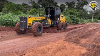 RG170B EVO NO PATROLAMENTO DE RUASMotoniveladoraPatrolaRoad GraderMotor Grader Niveleuse GD655 [upl. by Asinla122]