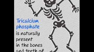 Tricalcium Phosphate Chemical Structure Benefits and Side Effects [upl. by Tyra]