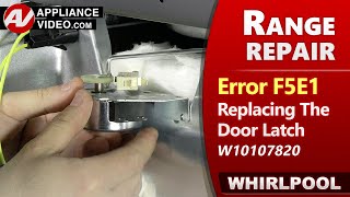 Range  Oven Door Latch Assembly Error Code  Diagnostic amp Repair by Factory Technician [upl. by Sakiv822]