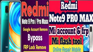 Redmi Note 9 Pro FRP  UNLOCK TOOL  MIUI 125  Redmi Note 9 Pro Google Account GSM [upl. by Skelton63]