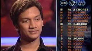 Tarun Bansal at KBC2 Part 1 of 5 [upl. by Kilmarx]