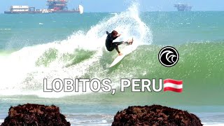 SURFING en LOBITOS PERU [upl. by Bohun368]