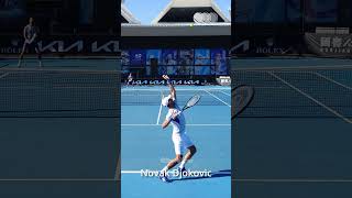 Novak Djokovic Serve  Slow Motion shorts [upl. by Titus83]