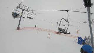 The Remarkables Alta Ski Lift Queenstown New Zealand [upl. by Ydisahc]