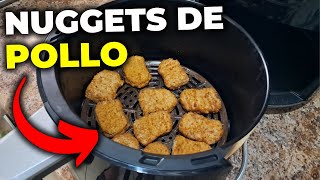 APRENDE A SACARLE PARTIDO A TU FREIDORA DE AIRE quotNUGGETS DE POLLOquot ¡Rápido y Delicioso [upl. by Ainesej]