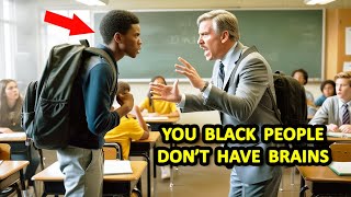 Racist Professor Fails A Black Student For His Skin Colour Ending Is Shocking [upl. by Purvis]