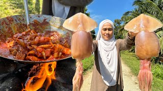 SOTONG KEMBANG DIMASAK MACAMNI SANGAT SEDAP  TIPS SAMBAL CANTIK BERKILAT [upl. by Kurtis]