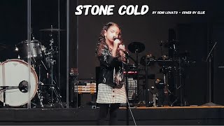 “Stone Cold” by Demi Lovato Song Cover performed by 7year old at Kid’s Recital [upl. by Remo]