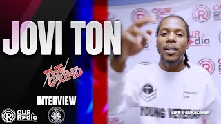 JOVI TON switches it up on them Live on The Grind Interview [upl. by Chapen]