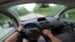 2009 Renault KANGOO II 15 dCi POV test drive 9 Xander POV drive [upl. by Templa486]