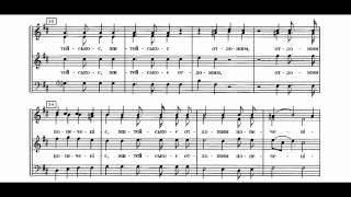 Berezovsky  Liturgy 3 Cherubic Hymn [upl. by Zelten]