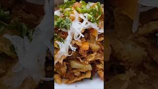 Farrukhabad ke femous papdi chaat cookingshorts papdi food brackfast recipe [upl. by Edrea529]