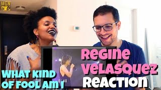 Regine Velasquez  What Kind Of Fool Am I Reaction [upl. by Sutherlan]