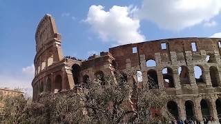 The colosseum 72 AD  80 AD 🎬 Rome Italy colosseum [upl. by Dorsey]