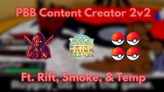 Pokemon Brick Bronze CC 2v2 FtRift Edges GG Smoke4k9 amp Templarian Project Bronze Forever [upl. by Langille]