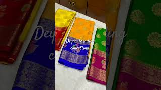 Febrics soft warm silk daybl saree febricsLatest butta design Full body Zari designweaving [upl. by Farnsworth]