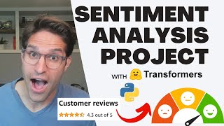 Python Sentiment Analysis Project with NLTK and 🤗 Transformers Classify Amazon Reviews [upl. by Atinele691]