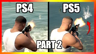 GTA 5  PS5 vs PS4  PART 2 🔥 [upl. by Euridice259]