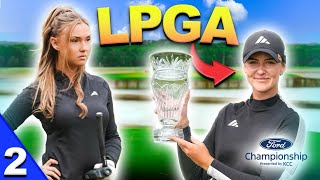 Can I win my first tournament LPGA proam ft LINN GRANT [upl. by Lia]