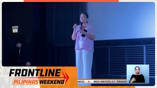 Documentary ni dating bise presidente Leni Robredo mapapanood na ngayong August  Frontline Weekend [upl. by Ahsratal]