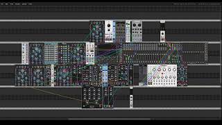 Smooth IDM patch with some new modules in VCV Rack [upl. by Cornelie808]