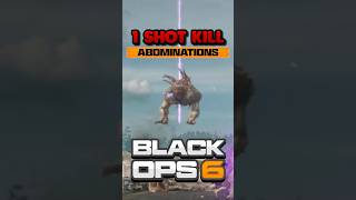 Takeout Abominations with 1 BULLET in BLACK OPS 6 [upl. by Riccio]