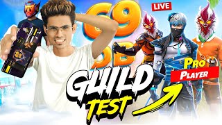 69 DB 1 vs 4 Guild Test 😨🔥 RASHIQ DB is Live 🤍 rashiqdb 69db [upl. by Andert989]