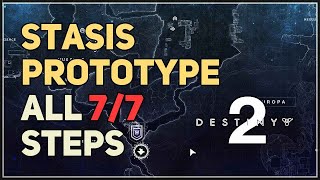 All Steps The Stasis Prototype Destiny 2 Salvation’s Grip [upl. by Thedric]