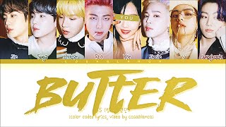 Karaoke Ver BTS 방탄소년단 quotButterquot  8 Members Ver You as member [upl. by Dduj]