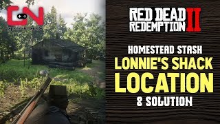 Red Dead Redemption 2  Lonnies Shack Location amp Solution [upl. by Ambie991]