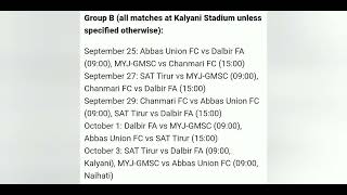 I League 3 Play Off Schedule ileauge3schedule 2024 dimondhourbour dhfc kalyani naihatistadium [upl. by Dupre]