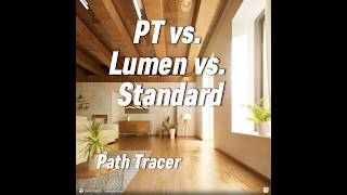 PATH TRACER vs LUMEN vs Standard in Twinmotion 20232 preview version 1 trial licence [upl. by Legnaleugim]