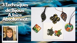 3 Techniques de Création de Bijoux A Essayer [upl. by Lonne]