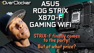 ASUS ROG STRIX X870 F GAMING WIFI  F Series becomes a true ROG family member [upl. by Larry685]