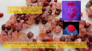 Identify Red Spinel vs Rubies  Spinel Gemstone Price [upl. by Gnod]