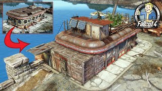 FALLOUT 4 MAKING A DINER SAFE HOUSE  Diner player home wmods fallout4 [upl. by Tneicniv]