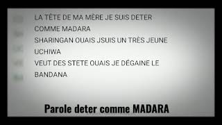 Parole DETER COMME MADARA 💪🏻 [upl. by Cello]